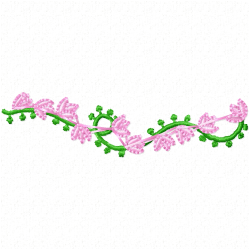 Flowers Embroidery Design 10